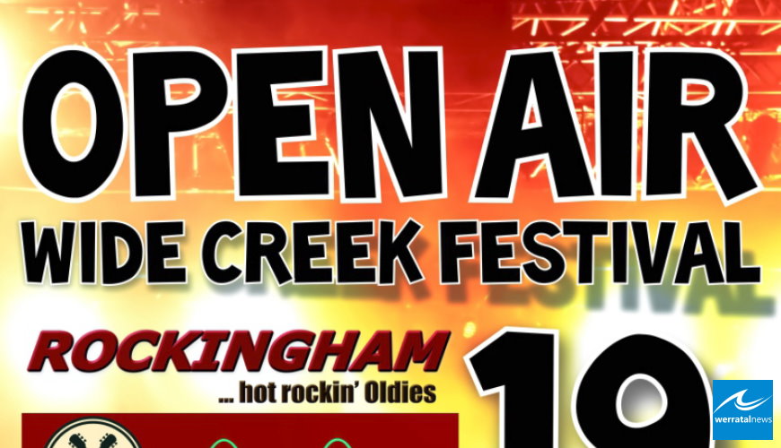 Wide Creek Festival in Ronshausen am 19. August - Rock am BadePark Wide Creek Festival in Ronshausen am 19. August - Rock am BadePark