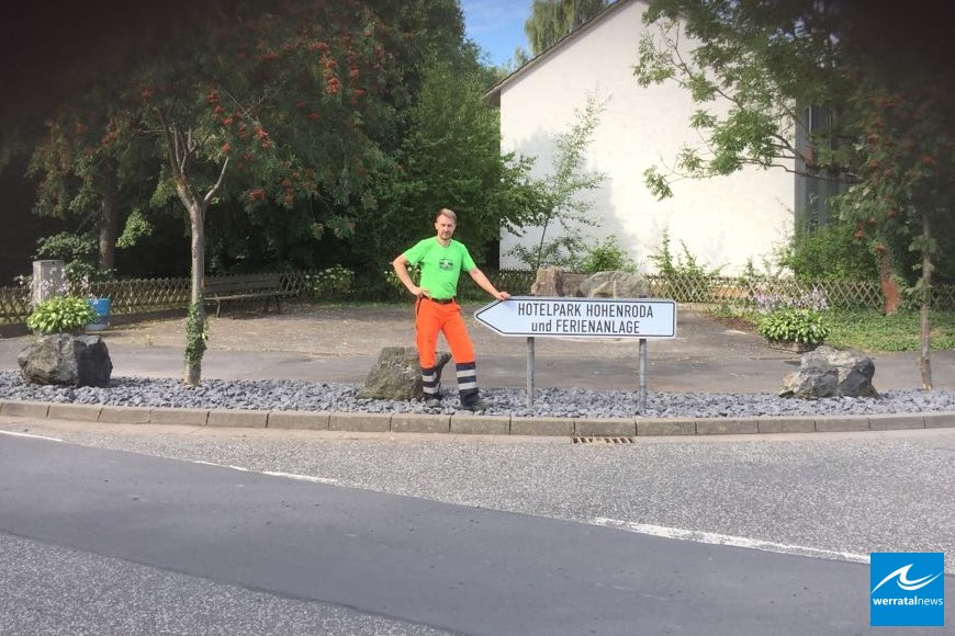 Neu gestalteter Kreuzungsbereich beim Dorfeingang in Ransbach Neu gestalteter Kreuzungsbereich beim Dorfeingang in Ransbach