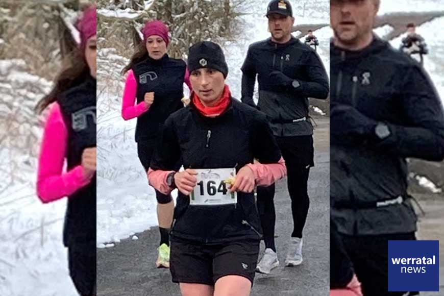 Saaletal-Marathon, Platz 2 für Nina Stein