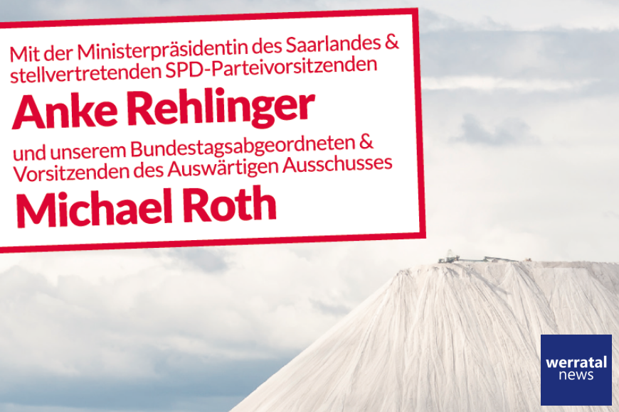 Michael Roth und Anke Rehlinger am 3.2. zu Gast in Heringen