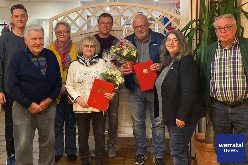 Frank Roth als Vorsitzender SPD-Ortsverein Kleinensee wiedergewählt