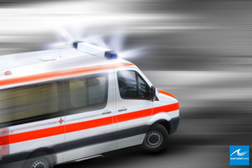 Vorfahrtsverstoß mit 3 leichtverletzten Personen in Heringen